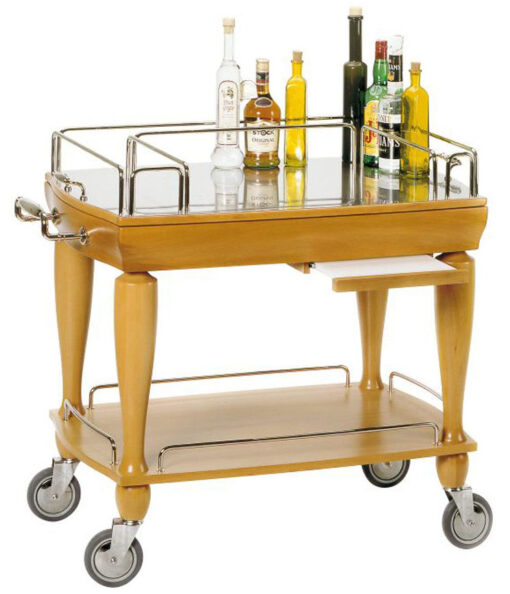 Serveringsvagn i traditionell och tidlös design